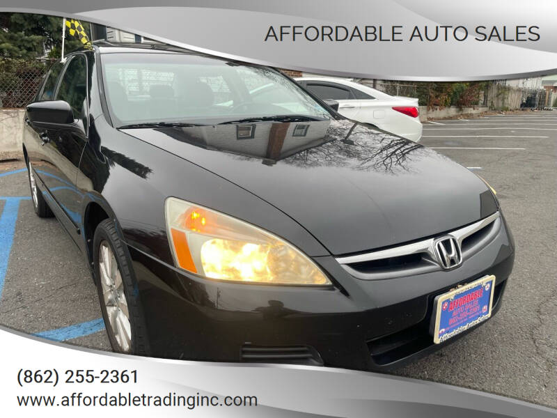 2007 Honda Accord for sale at Affordable Auto Sales in Irvington NJ