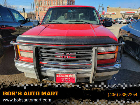 1999 GMC Yukon for sale at BOB'S AUTO MART in Lewistown MT