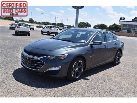 2021 Chevrolet Malibu for sale at POLLARD PRE-OWNED in Lubbock TX