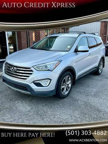 2014 Hyundai Santa Fe for sale at Auto Credit Xpress in Benton AR