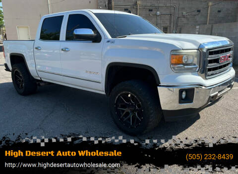 2014 GMC Sierra 1500 for sale at High Desert Auto Wholesale in Albuquerque NM