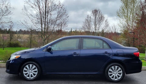 2012 Toyota Corolla for sale at CLEAR CHOICE AUTOMOTIVE in Milwaukie OR