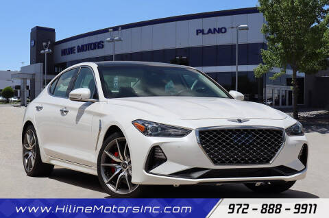 2021 Genesis G70 for sale at HILINE MOTORS in Plano TX