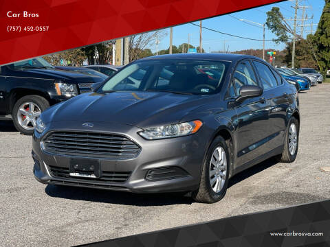 2013 Ford Fusion for sale at Car Bros in Virginia Beach VA