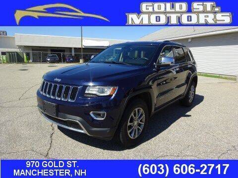 2014 Jeep Grand Cherokee for sale at Gold Street Motors in Manchester NH
