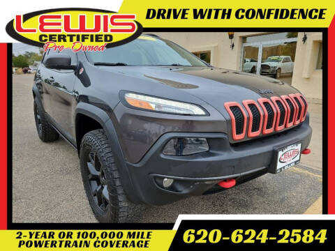 2017 Jeep Cherokee for sale at Lewis Chevrolet of Liberal in Liberal KS