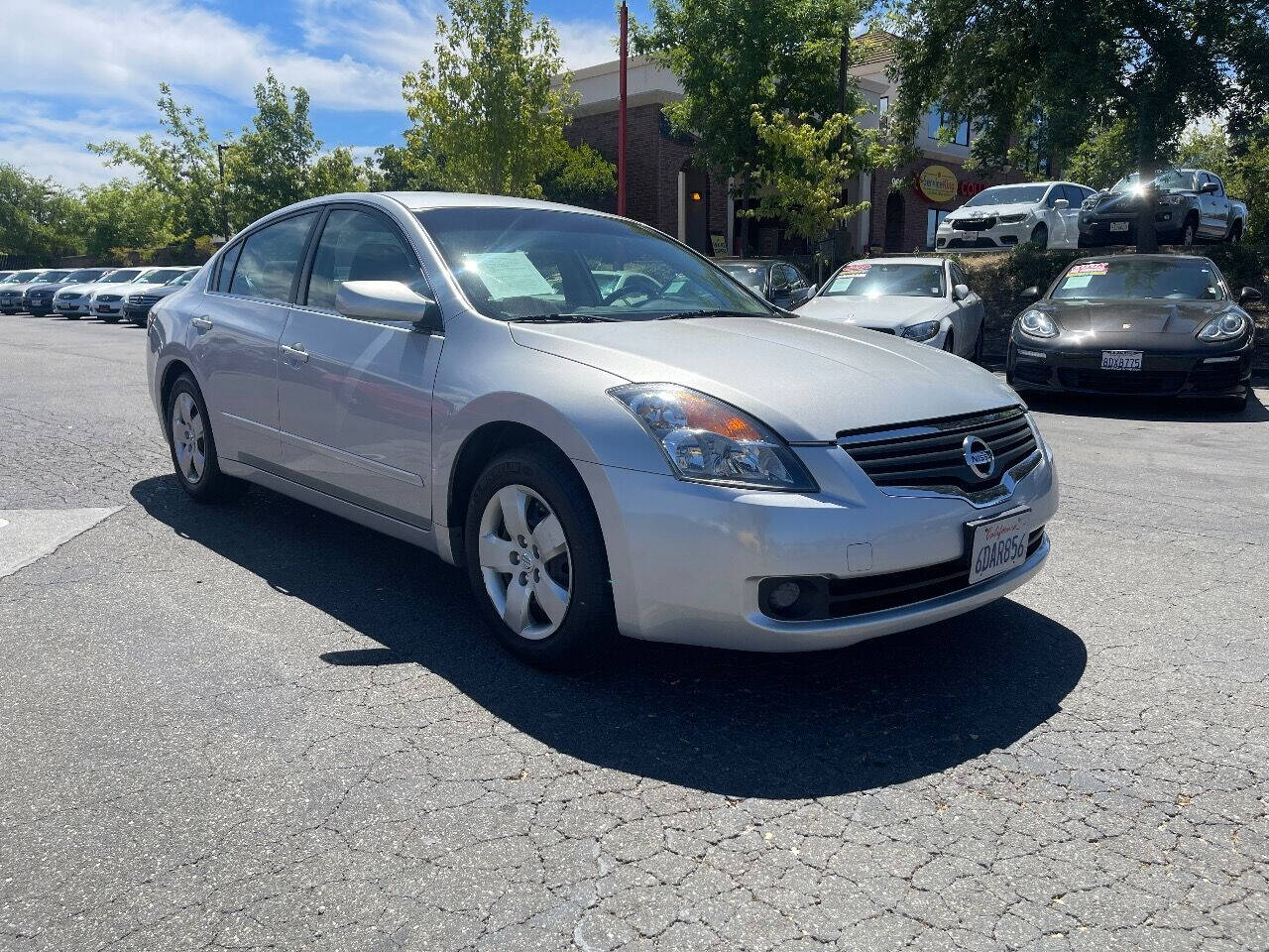 2008 nissan altima silver