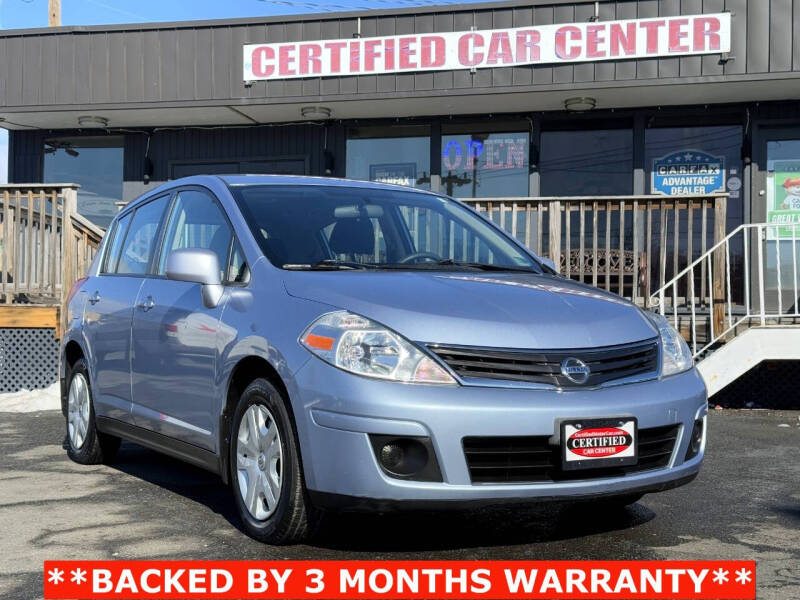 2012 Nissan Versa for sale at CERTIFIED CAR CENTER in Fairfax VA