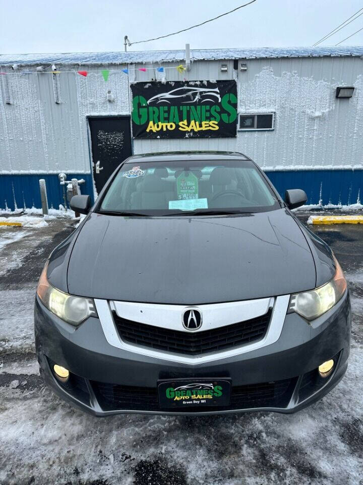 2010 Acura TSX for sale at GREATNESS AUTO SALES in Green Bay, WI