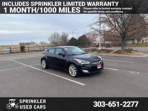 2013 Hyundai Veloster for sale at Sprinkler Used Cars in Longmont CO