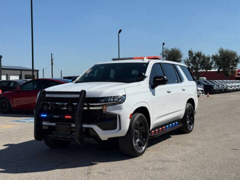 2021 Chevrolet Tahoe for sale at Chiefs Pursuit Surplus - Feniex Turn-Key Builds in Hempstead TX