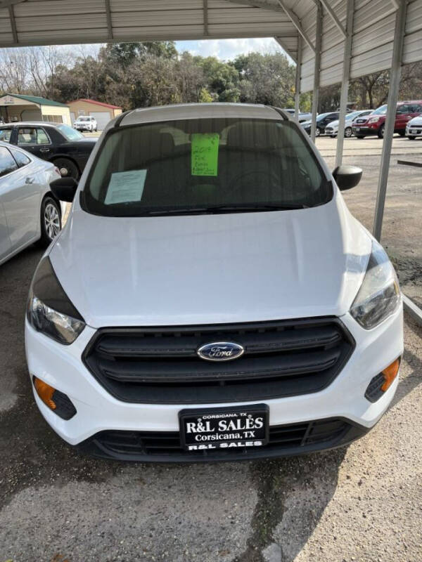2019 Ford Escape for sale at R and L Sales of Corsicana in Corsicana TX
