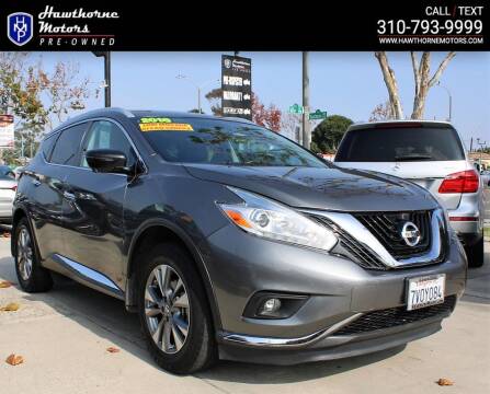 2016 Nissan Murano for sale at Hawthorne Motors Pre-Owned in Lawndale CA