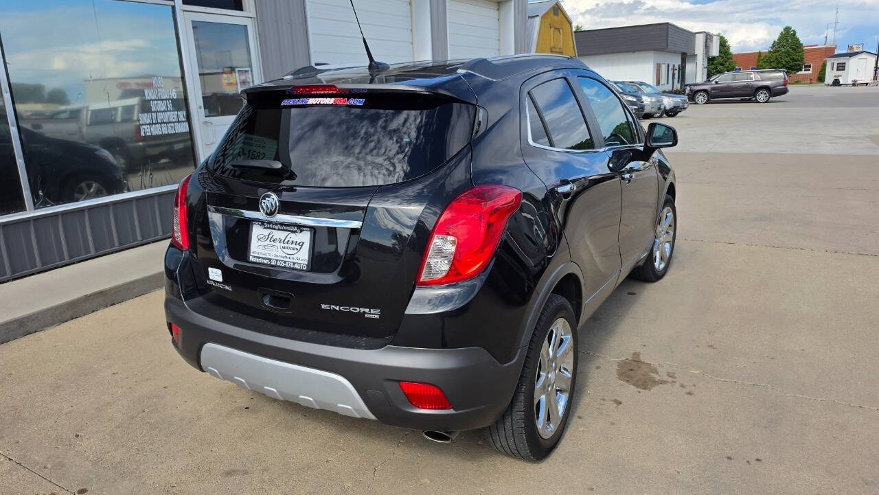 2013 Buick Encore Leather AWD 4dr Crossover - Carbon Black Metallic exterior view 10