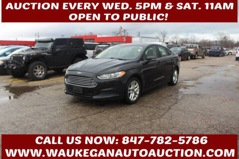 2013 Ford Fusion for sale at Waukegan Auto Auction in Waukegan IL