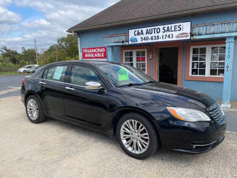 2011 Chrysler 200 for sale at C&A Auto Sales LLC in Harrisonburg VA