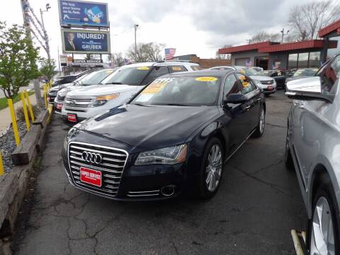 2014 Audi A8 for sale at Super Service Used Cars in Milwaukee WI
