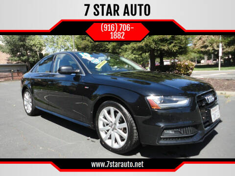 2014 Audi A4 for sale at 7 STAR AUTO in Sacramento CA