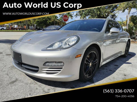 2013 Porsche Panamera for sale at Auto World US Corp in Plantation FL