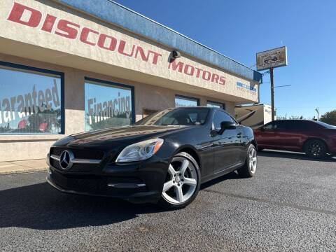 2014 Mercedes-Benz SLK for sale at Discount Motors in Pueblo CO