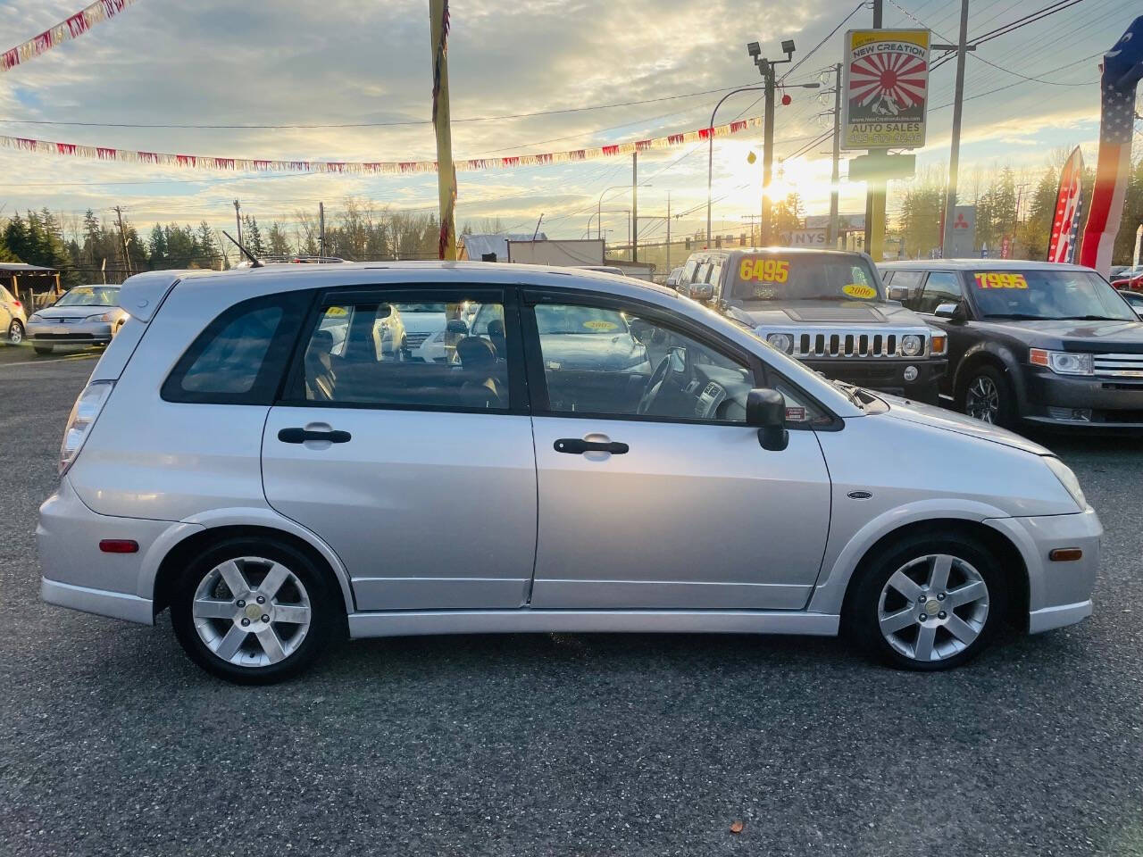 2006 Suzuki Aerio for sale at New Creation Auto Sales in Everett, WA