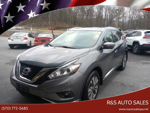 2015 Nissan Murano for sale at R&S Auto Sales in Linden PA