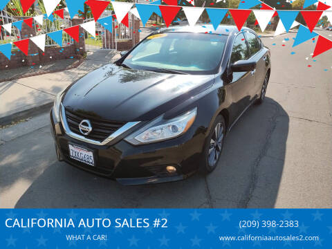 2016 Nissan Altima for sale at CALIFORNIA AUTO SALES #2 in Livingston CA