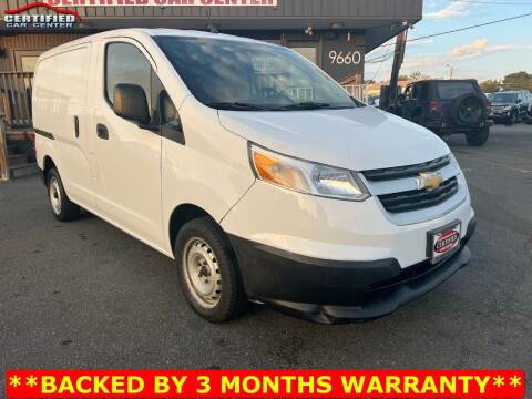 2015 Chevrolet City Express Cargo for sale at CERTIFIED CAR CENTER in Fairfax VA