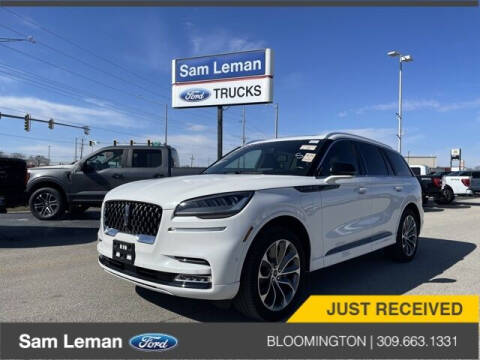 2021 Lincoln Aviator for sale at Sam Leman Ford in Bloomington IL