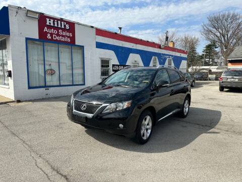 2010 Lexus RX 350 for sale at Hill's Auto Sales LLC in Toledo OH