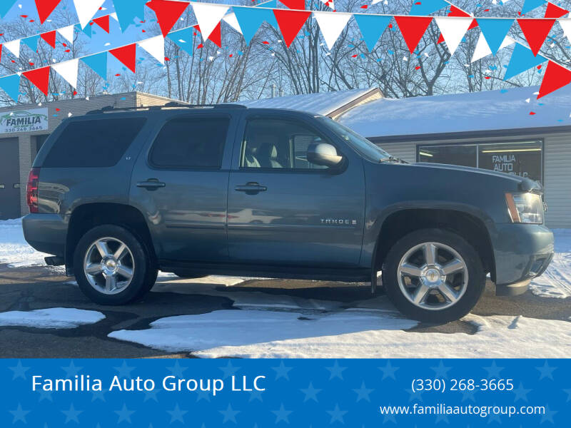 2009 Chevrolet Tahoe for sale at Familia Auto Group LLC in Massillon OH