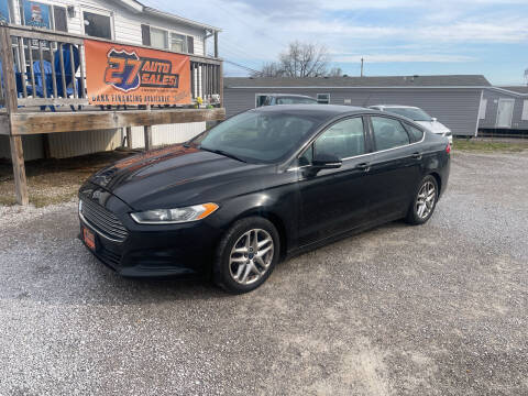 2013 Ford Fusion for sale at 27 Auto Sales LLC in Somerset KY