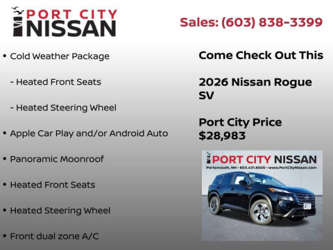 2026 Nissan Rogue SV