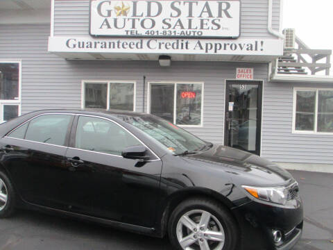 2014 Toyota Camry for sale at Gold Star Auto Sales in Johnston RI
