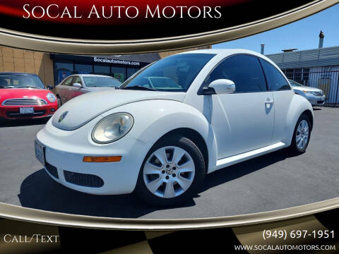 2009 Volkswagen New Beetle for sale at SoCal Auto Motors in Costa Mesa CA