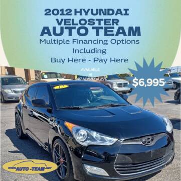 2012 Hyundai Veloster for sale at AUTO TEAM in El Paso TX