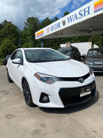 2014 Toyota Corolla for sale at JC Auto sales in Snellville GA