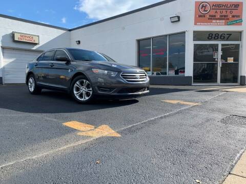 2015 Ford Taurus for sale at HIGHLINE AUTO LLC in Kenosha WI