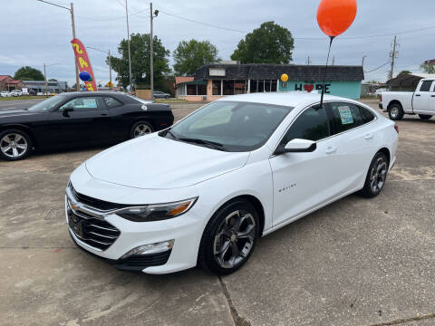 2021 Chevrolet Malibu for sale at BRAMLETT MOTORS in Hope AR
