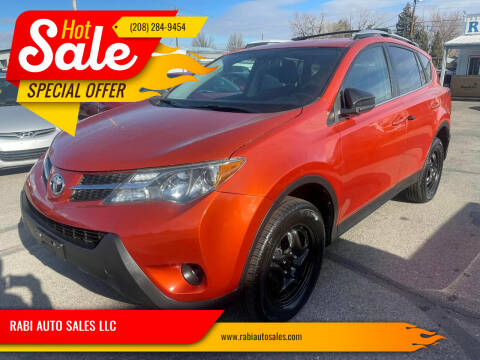 2015 Toyota RAV4 for sale at RABI AUTO SALES LLC in Garden City ID