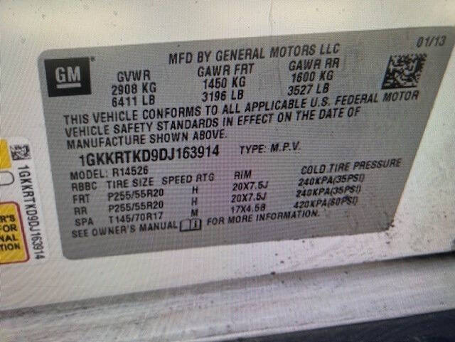 2013 GMC Acadia Denali