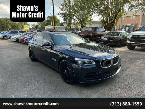 2014 BMW 7 Series for sale at Shawn's Motor Credit in Houston TX