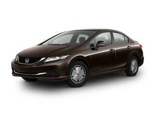 White 2013 Honda Civic HF HF 4dr Sedan 1