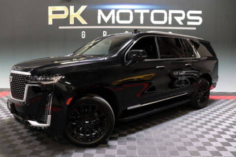 2021 Cadillac Escalade ESV for sale at PK MOTORS GROUP in Las Vegas NV