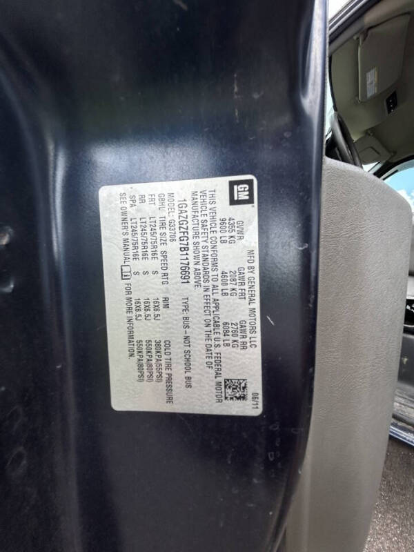 2011 Chevrolet Express LS 3500