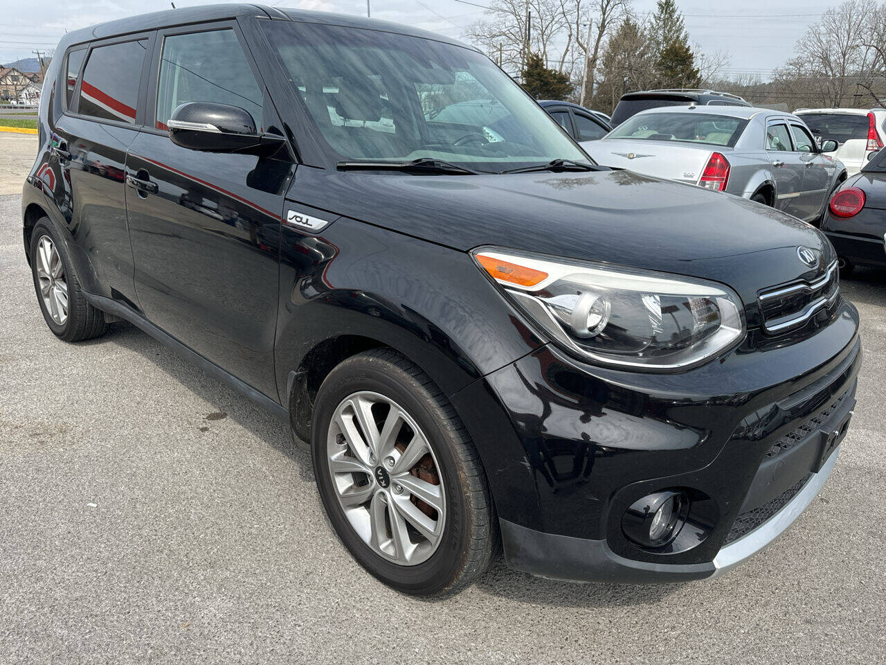 Black 2017 Kia Soul + + 4dr Crossover 2