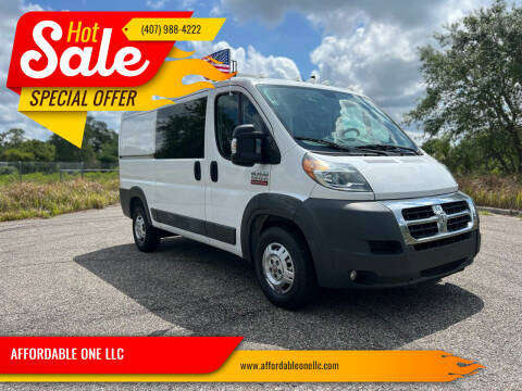 2016 RAM ProMaster for sale at AFFORDABLE ONE LLC in Orlando FL
