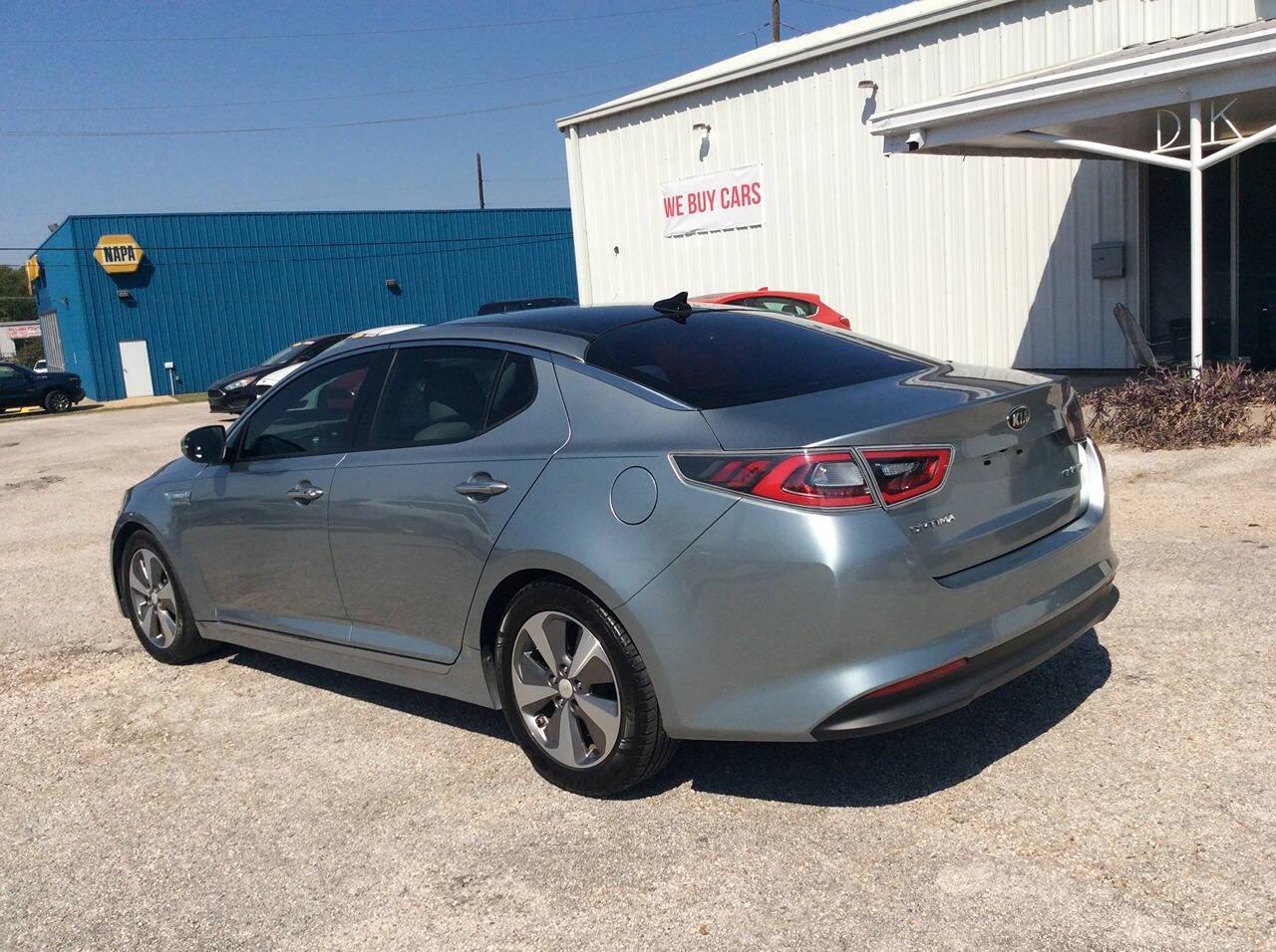 2014 Kia Optima Hybrid for sale at SPRINGTIME MOTORS in Huntsville, TX