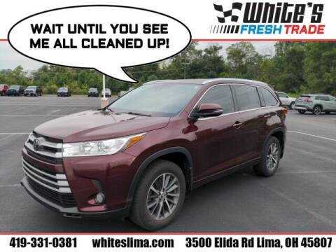 2018 Toyota Highlander for sale at White's Honda Toyota of Lima in Lima OH