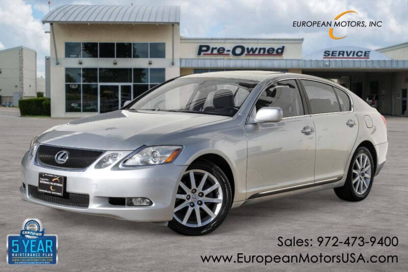 2006 Lexus GS 300 for sale at European Motors Inc in Plano TX